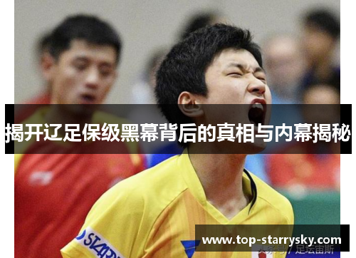 揭开辽足保级黑幕背后的真相与内幕揭秘